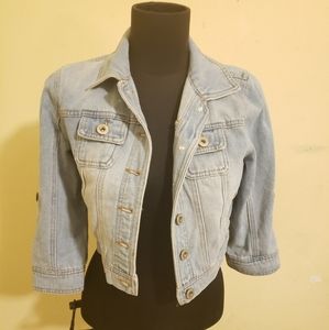 Small Cropped Jean Jacket